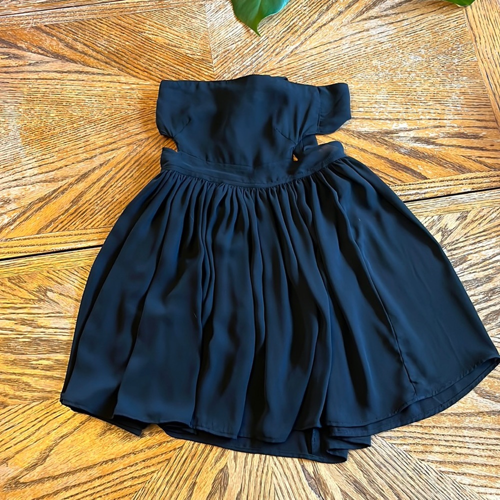 Strapless cut out brandy Melville dress